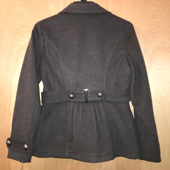 NWT Hydraulic Gray Pea Coat Size Medium - Picture 3 of 6